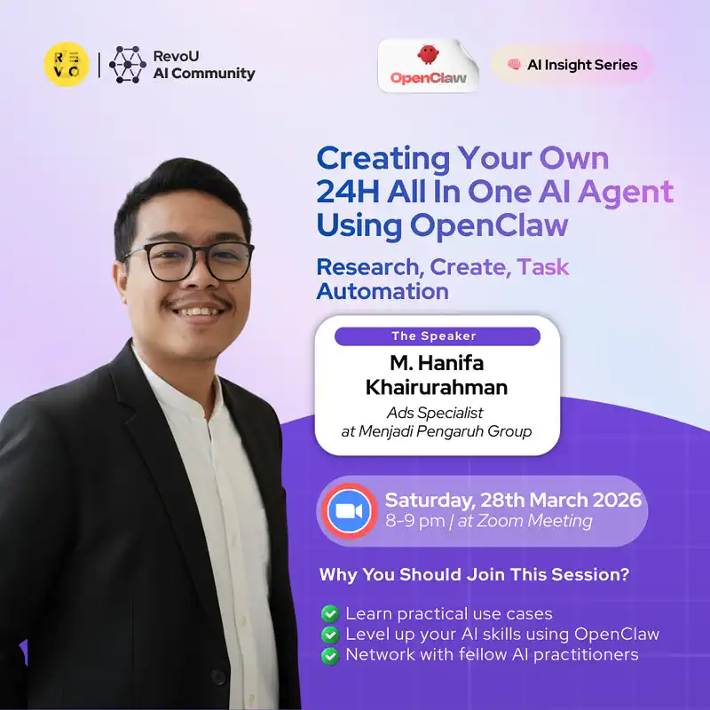 Anggota kohort berkolaborasi dalam proyek AI
