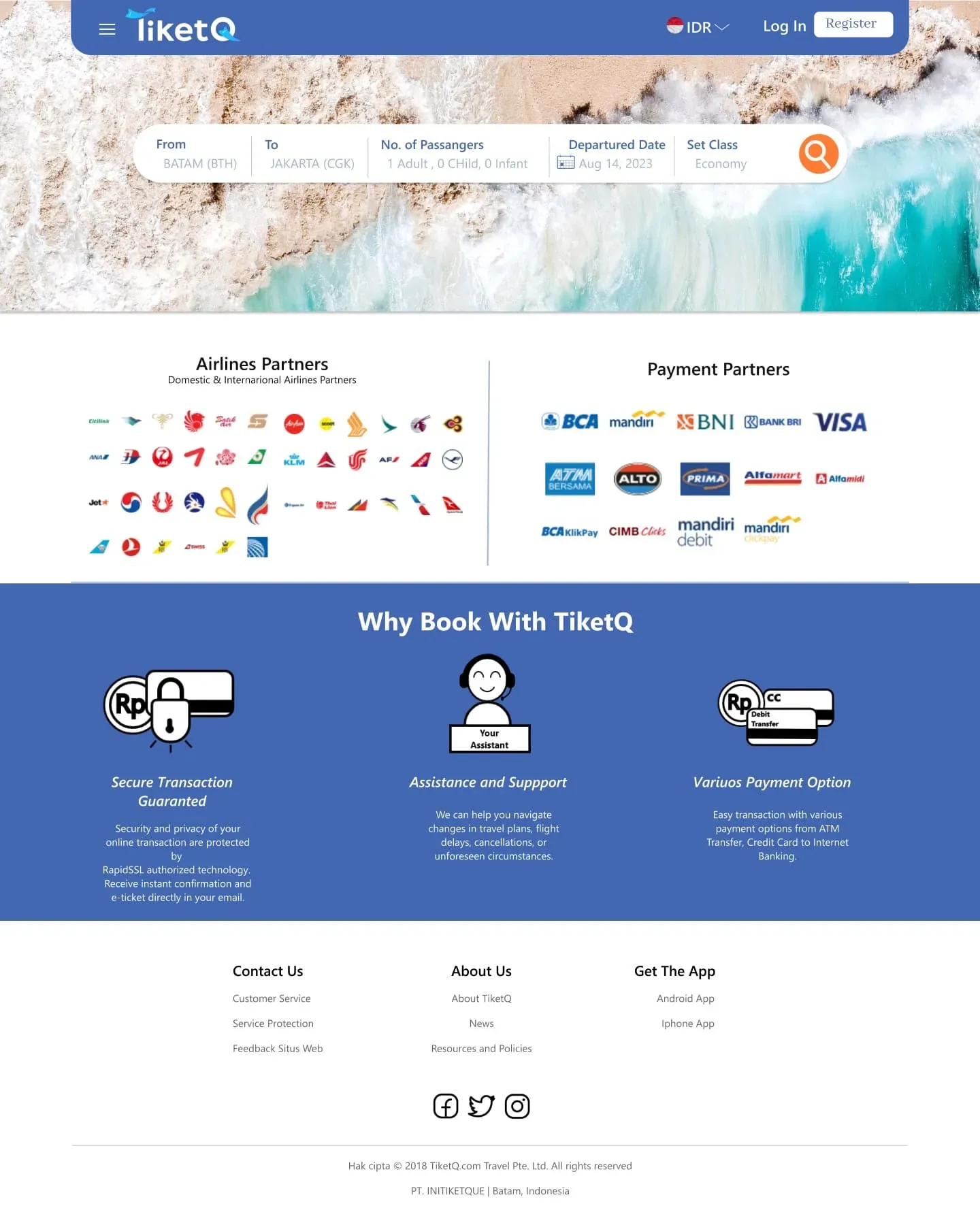 Proyek pengembangan microservice TiketQ