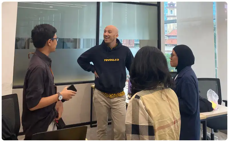Lunch with CEO activity photo